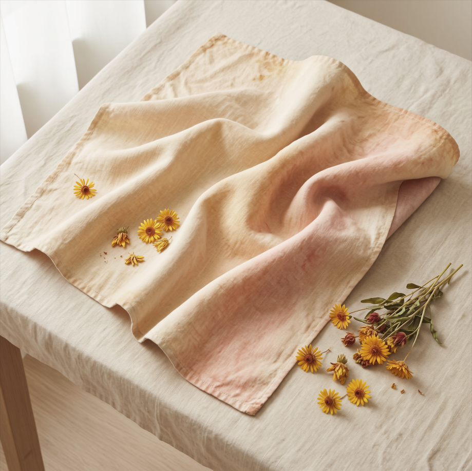 Botanical Linen Throw